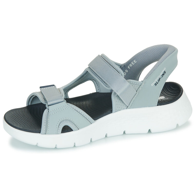 Skechers GO WALK FLEX SANDAL Grey Men's Flat Sandals - 4