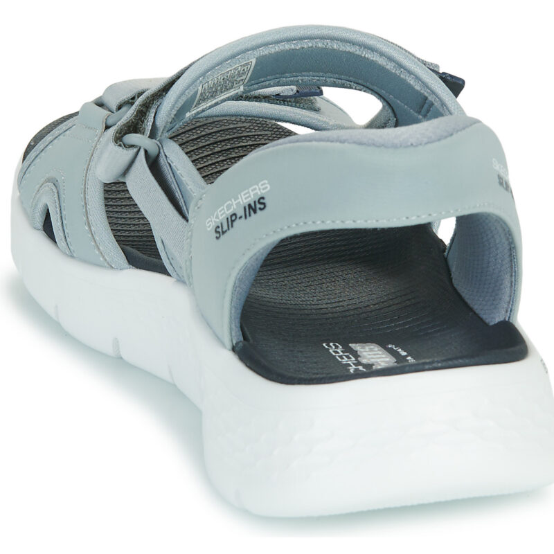 Skechers GO WALK FLEX SANDAL Grey Men's Flat Sandals - 5