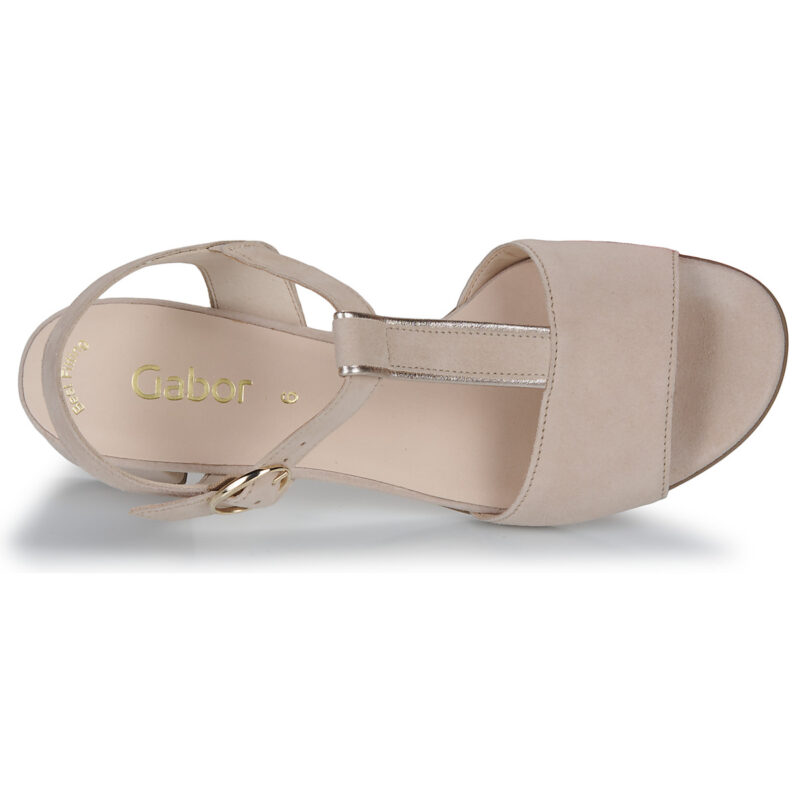 Gabor 61773 Beige Sandali con tacco Donna - 6