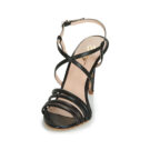 Betty London JIKOTIPE Negro Sandalias de tac&oacute;n Mujer - 3