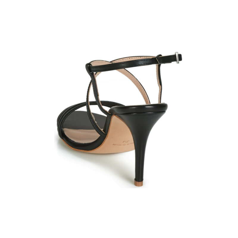 Betty London JIKOTIPE Negro Sandalias de tac&oacute;n Mujer - 5
