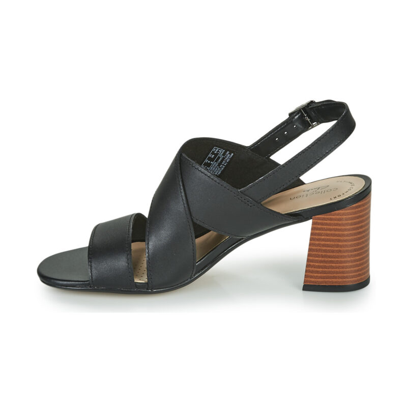 Clarks JOCELYNNE BAO Sandales &agrave; talon Noir Femme - 4