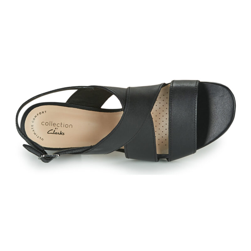 Clarks JOCELYNNE BAO Sandales &agrave; talon Noir Femme - 6