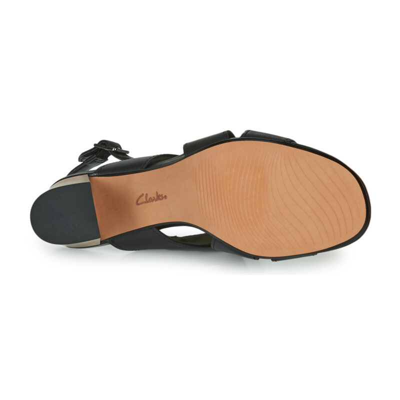 Clarks JOCELYNNE BAO Sandales &agrave; talon Noir Femme - 7