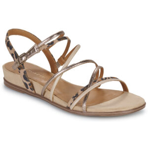 Sandali con zeppa    28103-445  Marrone