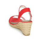 Tamaris LIVIA Rosso - Sandali con zeppa Donna - 5