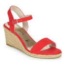 Tamaris LIVIA Rosso - Sandali con zeppa Donna - 1