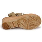 Airstep / A.S.98 NOA STRAP II Kaki Keilabsatz-Sandalen Damen - 7