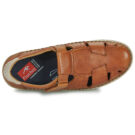 Fluchos MAUI Braune Herren-Keilsandalen - Gr&ouml;&szlig;e 6