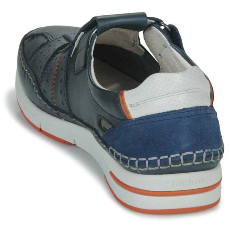 Sandalias de cu&ntilde;a para hombre Fluchos YANNIC Marine - 5