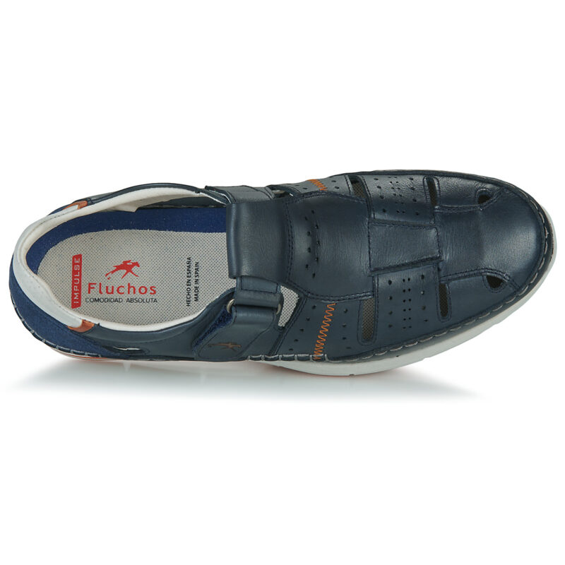 Sandalias de cu&ntilde;a para hombre Fluchos YANNIC Marine - 6