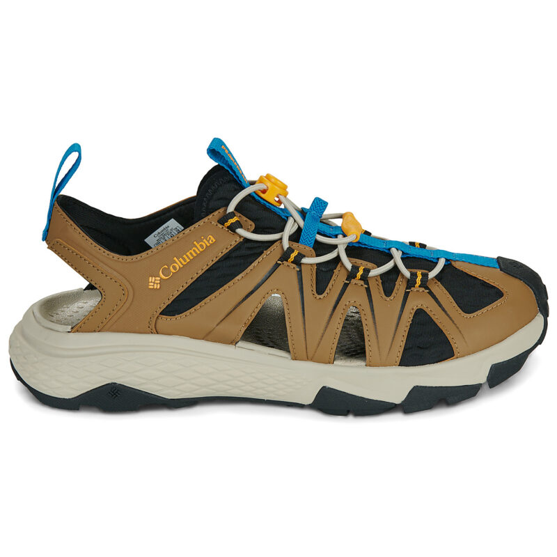 Columbia PEAKFREAK RUSH SHANDAL Braune Herren-Sandalen - Gr&ouml;&szlig;e 2