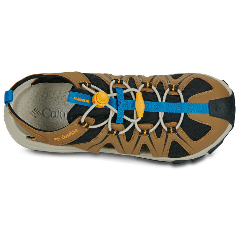 Columbia PEAKFREAK RUSH SHANDAL Braune Herren-Sandalen - Gr&ouml;&szlig;e 6