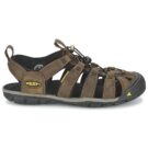 Keen Sandales homme CLEARWATER CNX en cuir marron - Taille 2