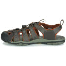 Keen Sandalias Clearwater CNX grises para hombre - Talla 4
