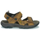 Keen Sandalias TARGHEE III de punta abierta, color marr&oacute;n, para hombre - Talla 2