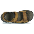 Keen Sandalias TARGHEE III de punta abierta, color marr&oacute;n, para hombre - Talla 6