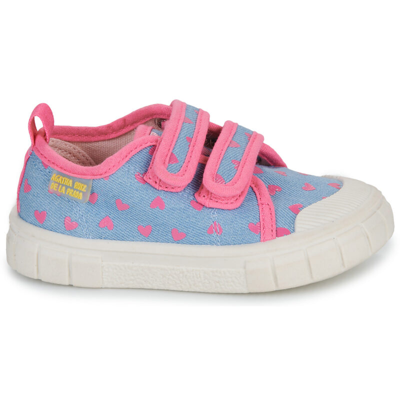 Agatha Ruiz de la Prada HOP-HOP Blu Sneakers Bambina - 2