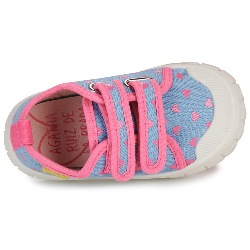 Agatha Ruiz de la Prada HOP-HOP Blu Sneakers Bambina - 6