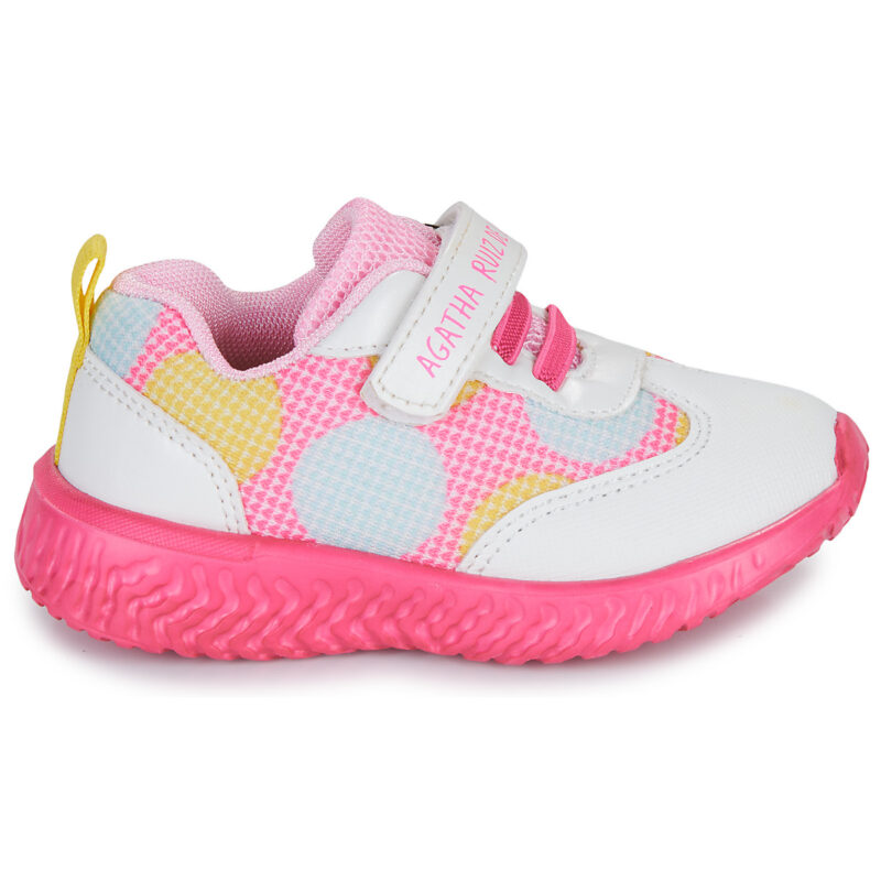 Zapatillas blancas de running Agatha Ruiz de la Prada para ni&ntilde;as - 2