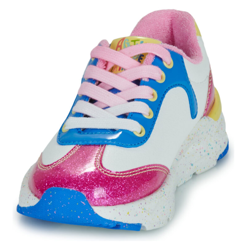 Agatha Ruiz de la Prada WHITE SNEAKER Girls' Sneakers - 3