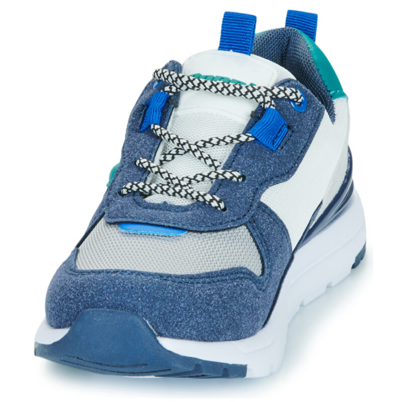 BEPPI 2207280-BLUE-NAVY Bianco Sneakers Bambina - 3