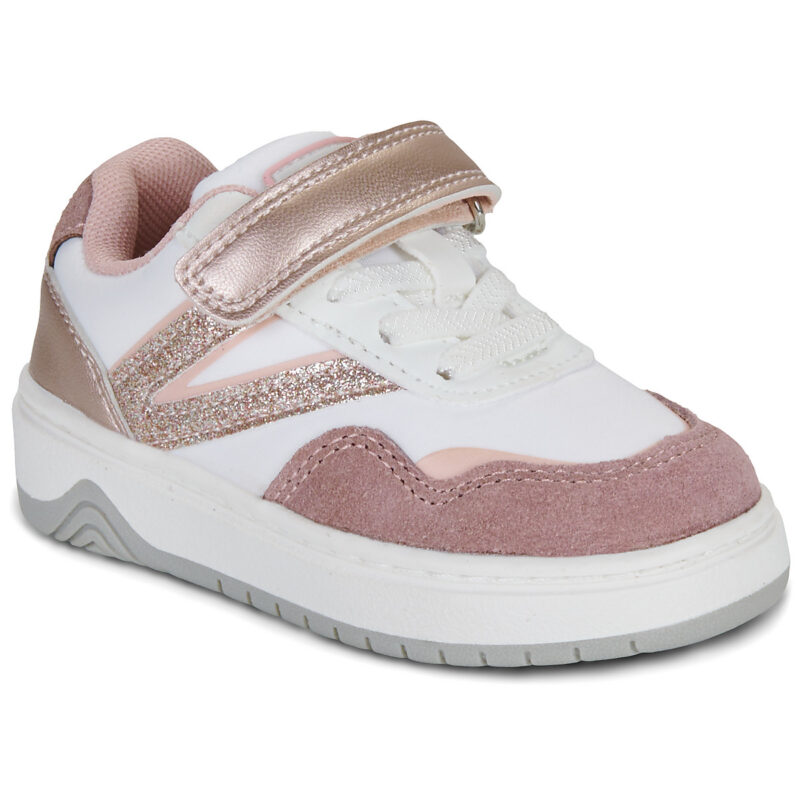BEPPI 2214621-WHITE-PINK Bianco Sneakers Bambina - 1
