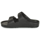BIRKENSTOCK ARIZONA EVA Schwarzer/Schmaler schwarzer M&auml;dchen-Hausschuh - Gr&ouml;&szlig;e 4