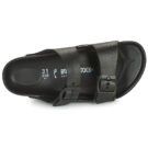 BIRKENSTOCK ARIZONA EVA Schwarzer/Schmaler schwarzer M&auml;dchen-Hausschuh - Gr&ouml;&szlig;e 6
