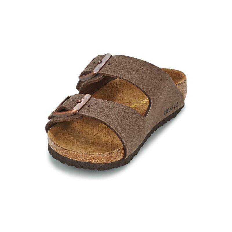 BIRKENSTOCK ARIZONA Moka Braun M&auml;dchen Hausschuh - 3