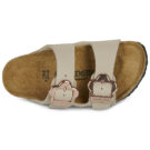 Birkenstock Arizona Kids Flower Buckle Birko-flor / Sandcastle / Narrow Beige Zapatillas de ni&ntilde;a - 6