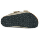 Birkenstock Arizona Kids Flower Buckle Birko-flor / Sandcastle / Narrow Beige Zapatillas de ni&ntilde;a - 7