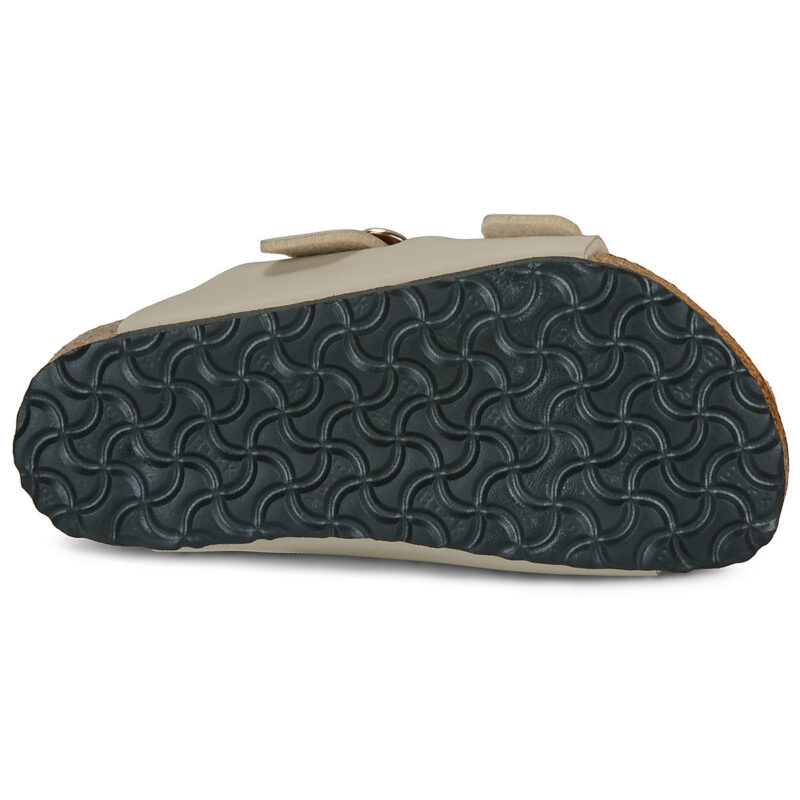 Birkenstock Arizona Kids Flower Buckle Birko-flor / Sandcastle / Narrow Beige Zapatillas de ni&ntilde;a - 7