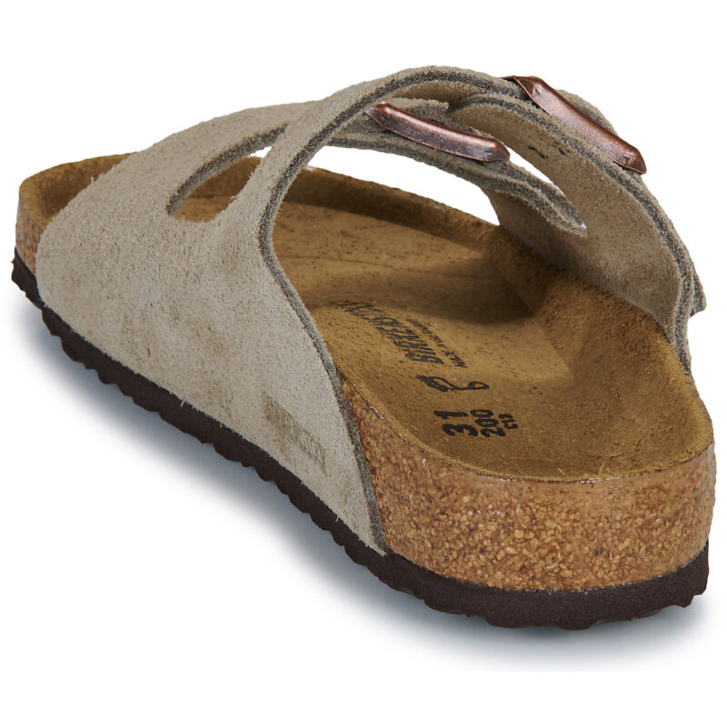 BIRKENSTOCK Arizona Kids LEVE Taupe Suede / Taupe / Regular Beige Sandalia Ni&ntilde;a - 5