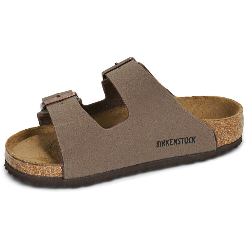 BIRKENSTOCK Arizona Kids Birko-flor / Mocca / Regular Marrone Ciabatte Bambina - 4