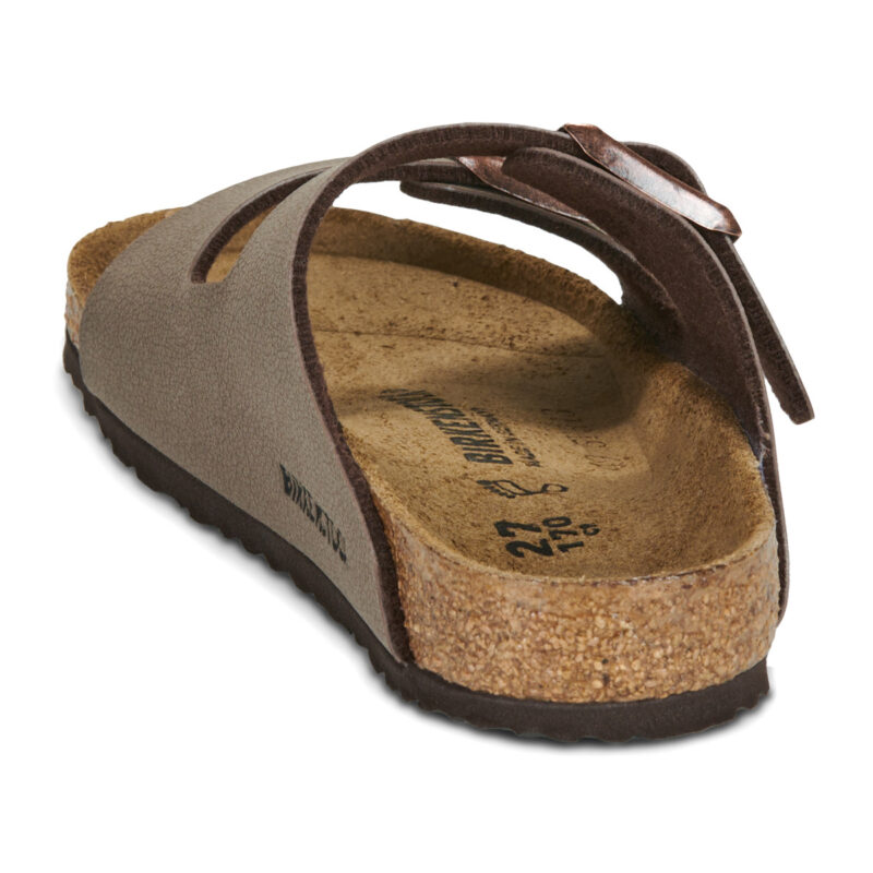 BIRKENSTOCK Arizona Kids Birko-flor / Mocca / Regular Marrone Ciabatte Bambina - 5