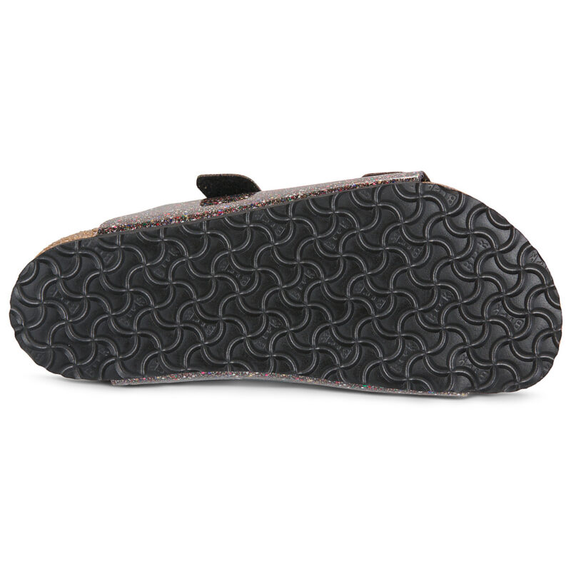 BIRKENSTOCK Arizona Kids Birko-flor / Black / Cosmic / Stretto Nero Ciabatta Bambina - 7