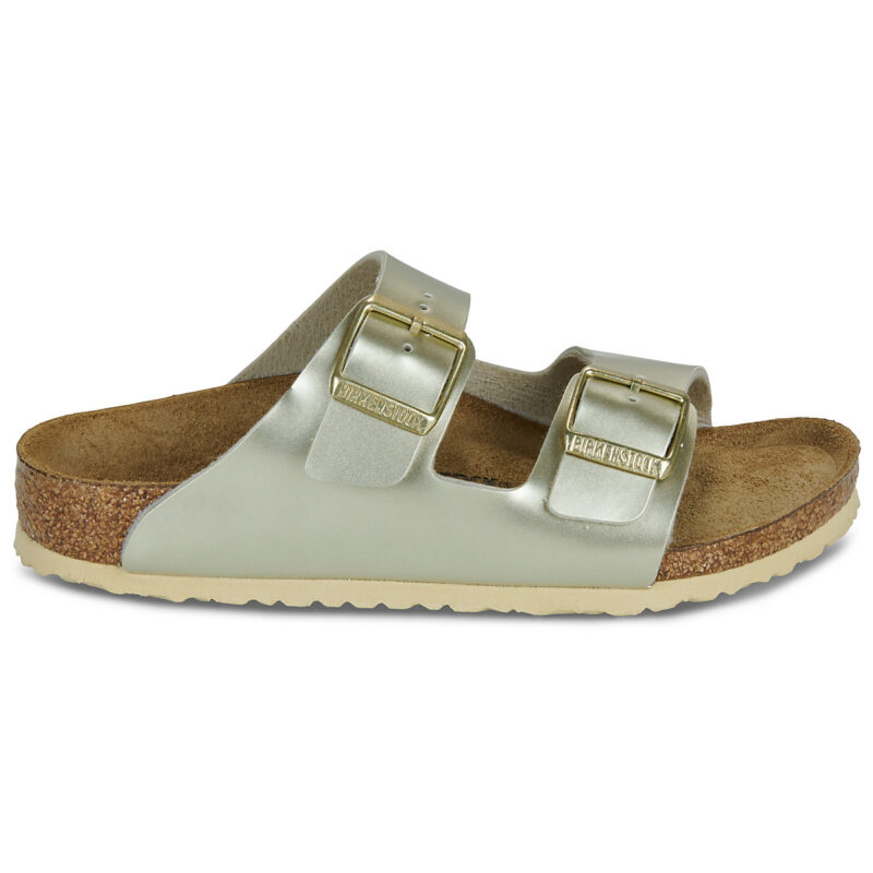 BIRKENSTOCK Arizona Kids Birko-flor / Electric / Metallic / Oro / Stretto Oro Ciabatta Bambina - 2