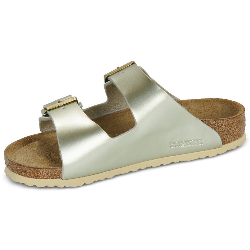 BIRKENSTOCK Arizona Kids Birko-flor / Electric / Metallic / Oro / Stretto Oro Ciabatta Bambina - 4