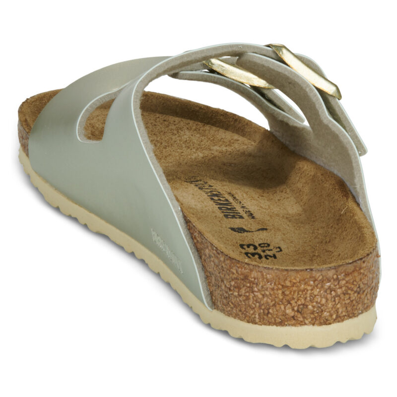 BIRKENSTOCK Arizona Kids Birko-flor / Electric / Metallic / Oro / Stretto Oro Ciabatta Bambina - 5