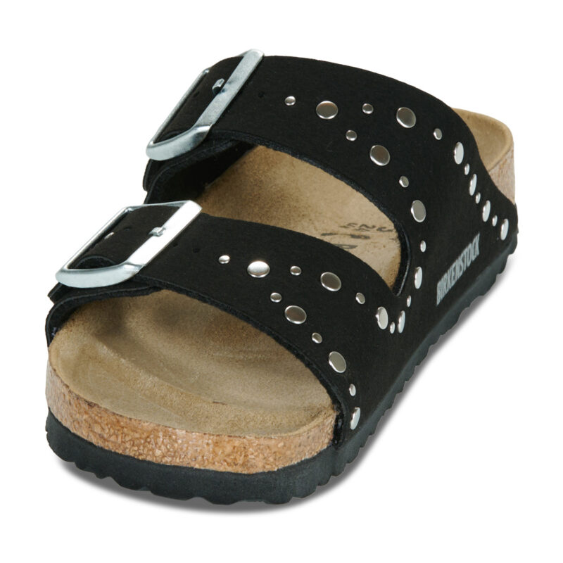 BIRKENSTOCK Arizona Kids Rivet Nero - Ciabatta Stretto Bambina - 3