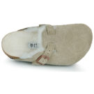 BIRKENSTOCK Boston Kids Suede / Taupe / Stretto Beige Zoccoli Bambina - 6
