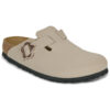 Scarpe bambini ragazza BIRKENSTOCK  Boston Kids Flower Buckle  Beige BIRKENSTOCK