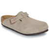 Scarpe bambini ragazza BIRKENSTOCK  Boston Kids LEVE Taupe  Beige BIRKENSTOCK 4066648495413