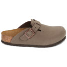 BIRKENSTOCK Boston Kids Birko-flor / Mocca / Stretto Marrone Zoccoli Bambina - 2