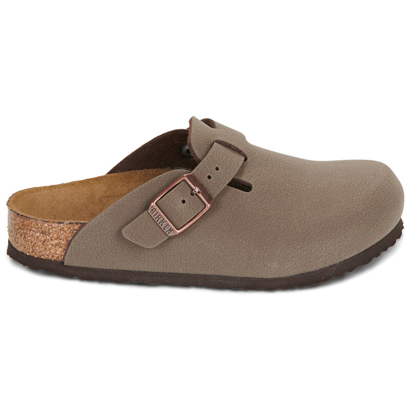 BIRKENSTOCK Boston Kids Birko-flor / Mocca / Stretto Marrone Zoccoli Bambina - 2