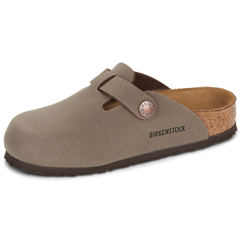 BIRKENSTOCK Boston Kids Birko-flor / Mocca / Stretto Marrone Zoccoli Bambina - 4