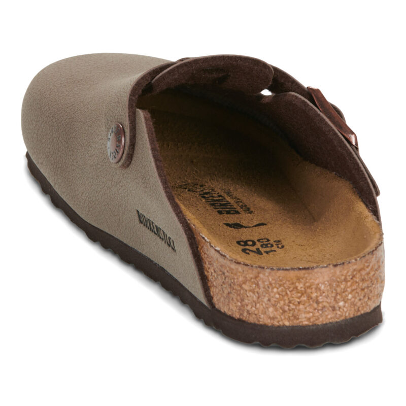 BIRKENSTOCK Boston Kids Birko-flor / Mocca / Stretto Marrone Zoccoli Bambina - 5