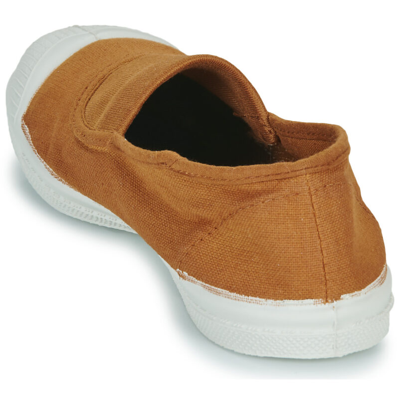 Bensimon TENNIS ELASTIQUE Marrone Slip on Bambina - 5