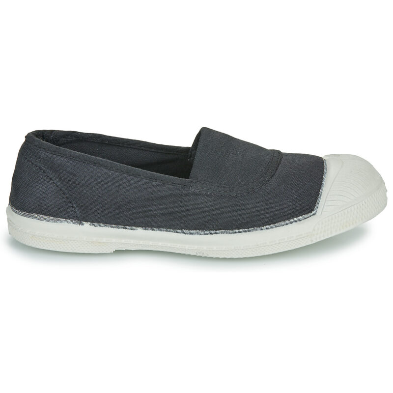 Bensimon TENNIS ELASTIQUE Nero Slip on Bambina - 2